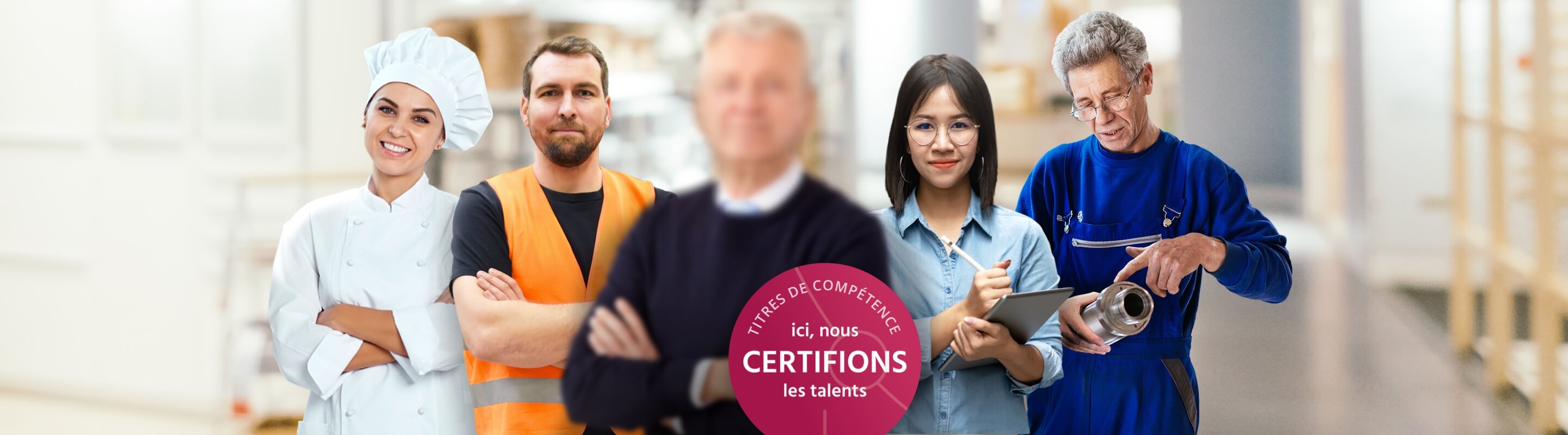 Ici, nous certifions les talents